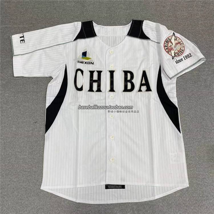 Japan Chiba Rhodes Lotte short -sleeved high -end embroidered baseball baseball baseball shirt quick drying tide suit