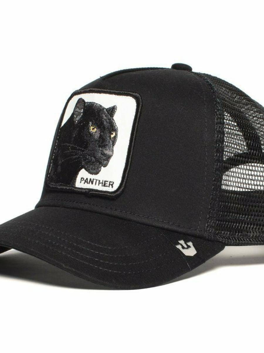 New hot -selling spot animal -shaped embroidered baseball cap Fashionable personality hip -hop peaked hat shading cross -border explosion