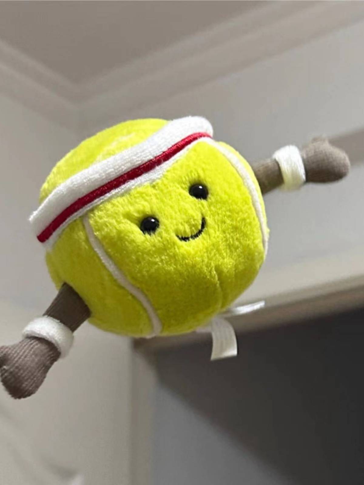 British jellycat fun sports tennis table tennis racket badminton racket cute plush toy doll men and women