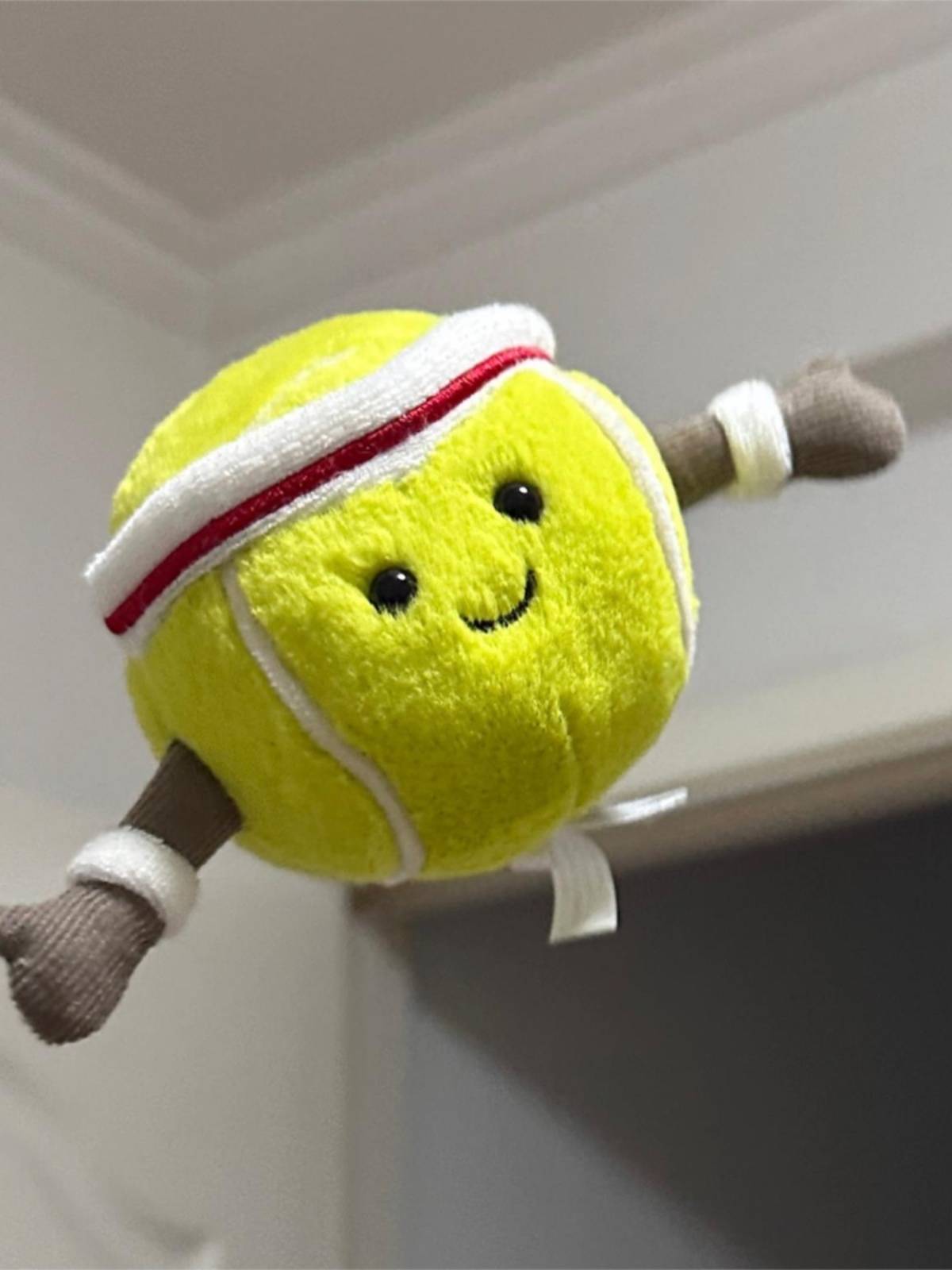 British jellycat fun sports tennis table tennis racket badminton racket cute plush toy doll men and women