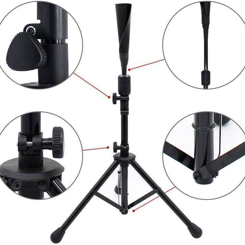 Baseball strike the triangle upgrade (with glass fiber pole) adult children interactive model
