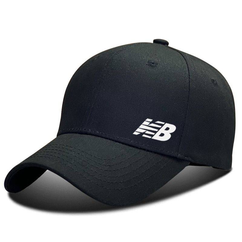 New Bellen Coca -breathable net -eye baseball hat Nb male and female pure cotton hard top sports peaked cap