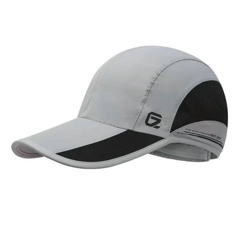 Summer outdoor fast -drying duck tongue cap anti -ultraviolet rays 50+ ultra -thin cooling and breathable sunscreen baseball cap long eaves shade
