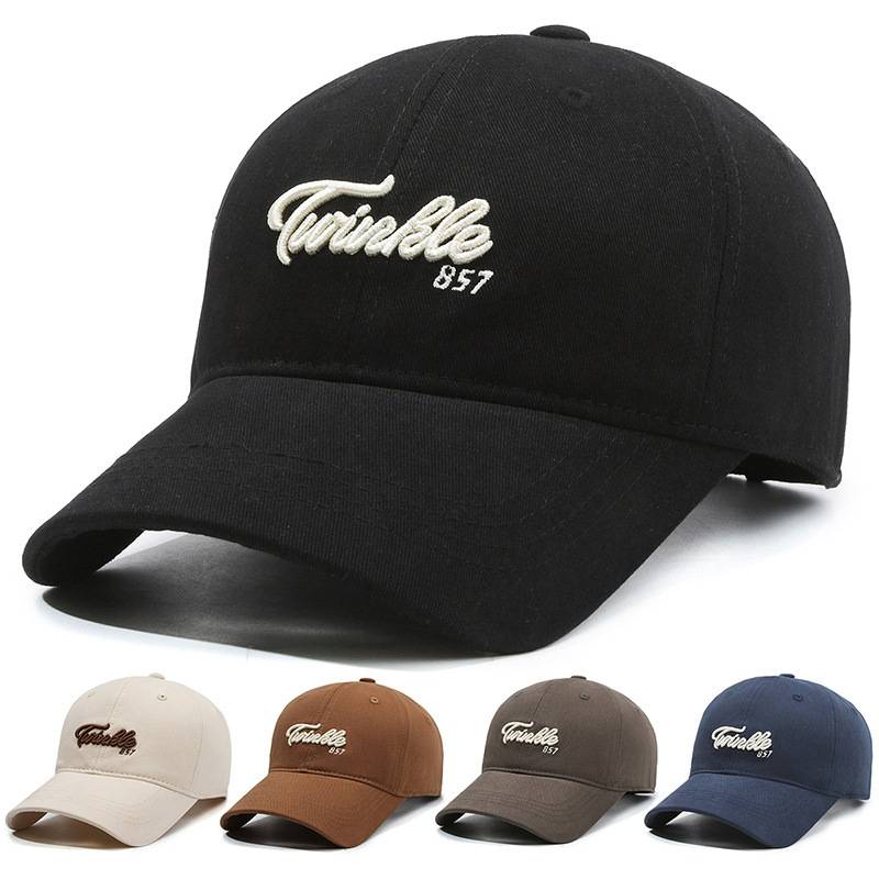 Big head enclosure baseball hat female spring and autumn Korean version of the Korean version deepen the peaked cap Men's fashion face face, the little couple sun hat