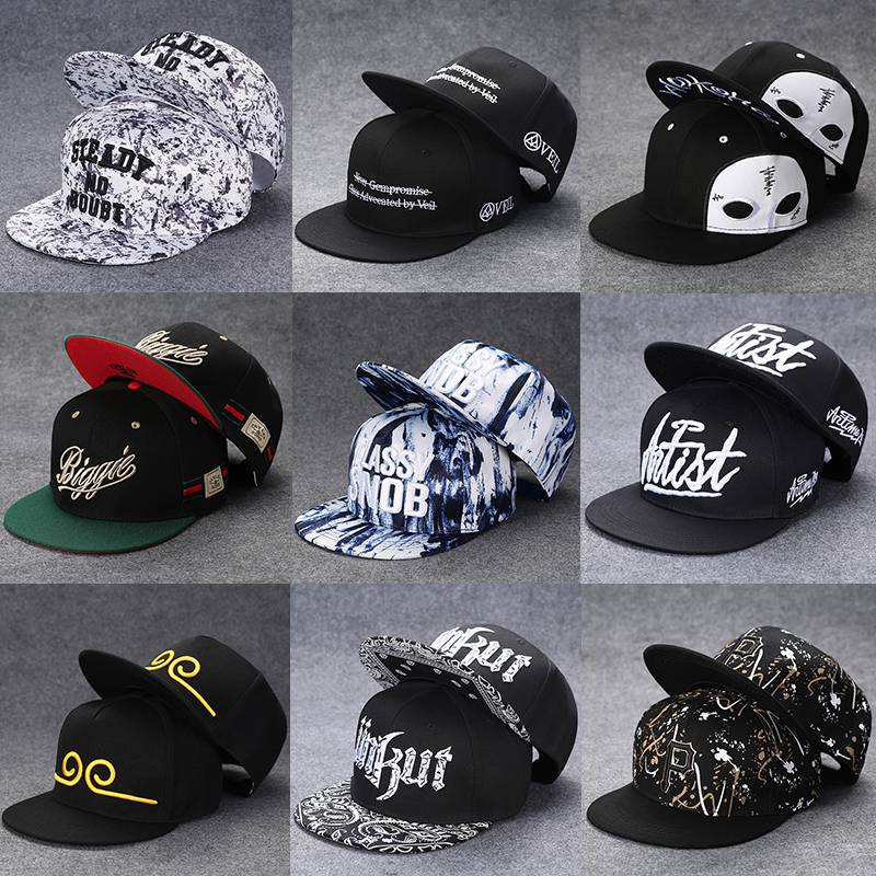 Hat Men's Tide Summer Hip Hop Hat Full -match Follow Personalized Korean Tide Street Summer INS baseball hat shading hat