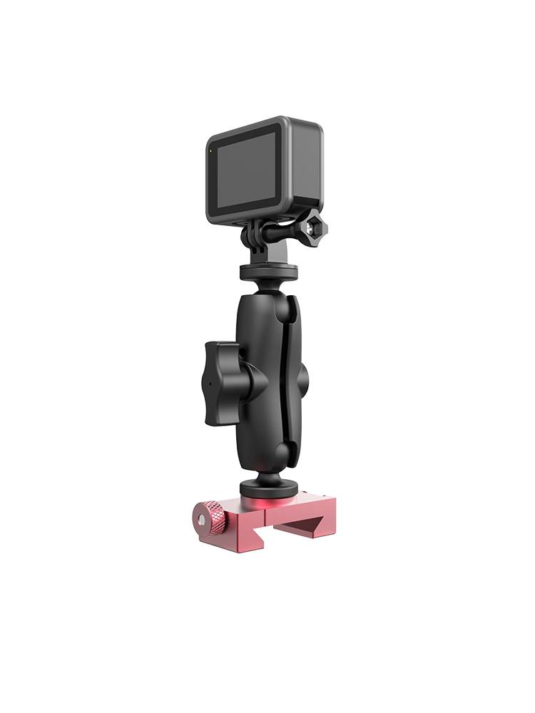 Gopro sports camera mobile phone fence hanging network fixed bracket baseball baseball tennis basketball football badminton badminton badminton badminton