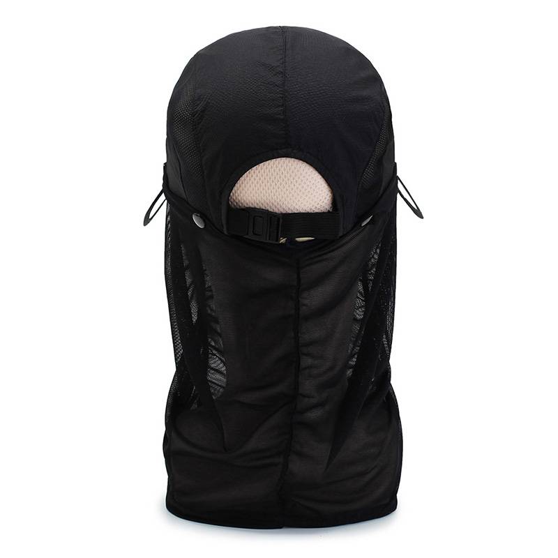 Baseball cap Summer outdoor sun sunscreen fishing duck tongue cap Men's dry covered face mask fishing hat Sun hat