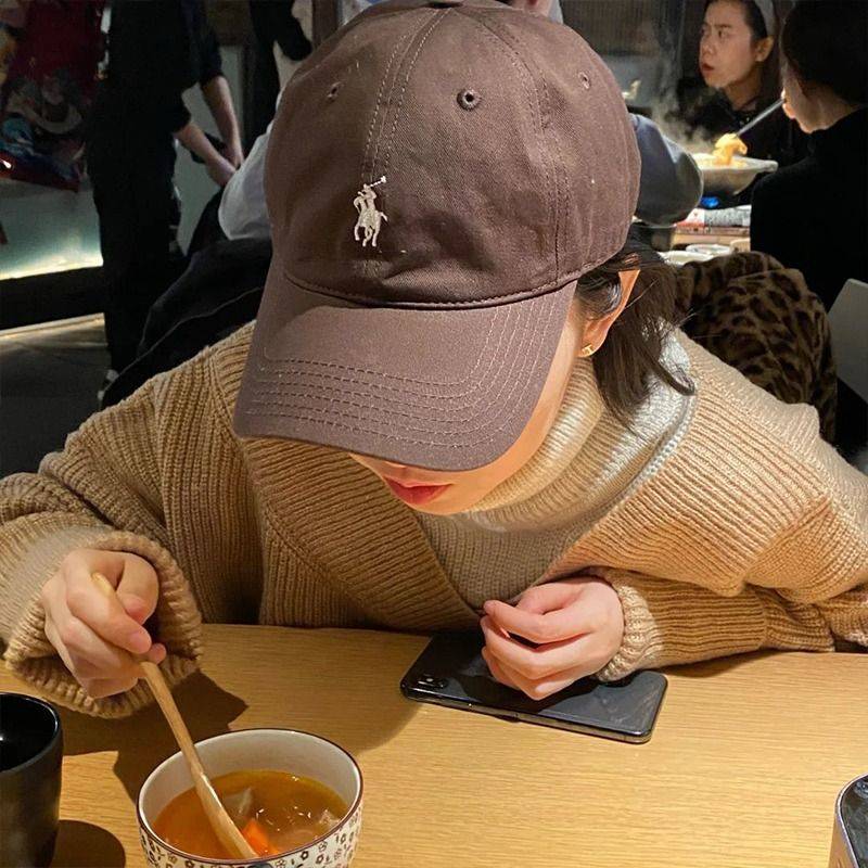 Paul Paul Duck Tongue Hat Simple and Various Embroidery Ding Baseball Hat Male 2023 Leisure Spring wide eaves