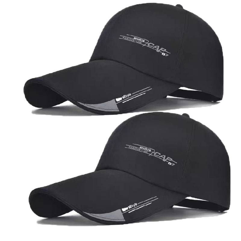 Two combinations of long hat [black+black]