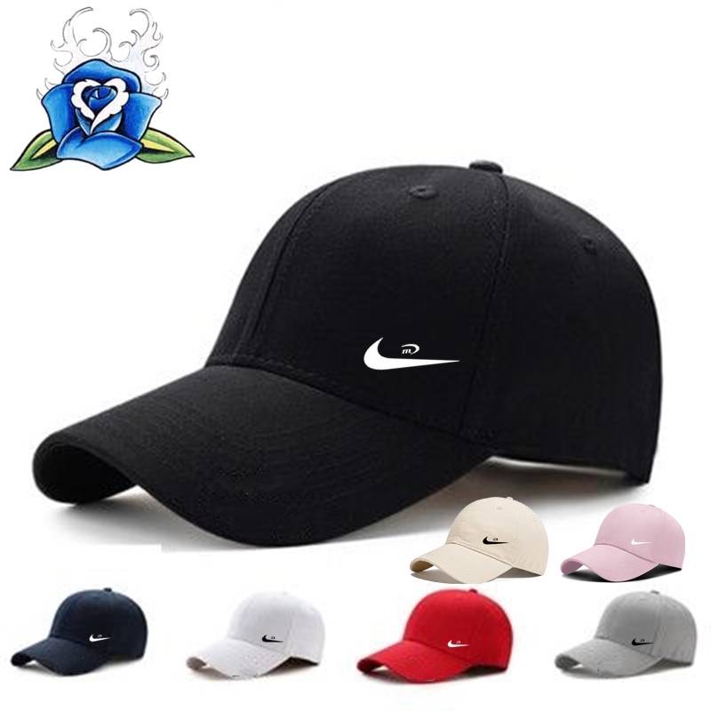 Nike pure cotton hat male authentic group purchase universal sports tennis baseball cap female outdoor duck tongue cap tide spring