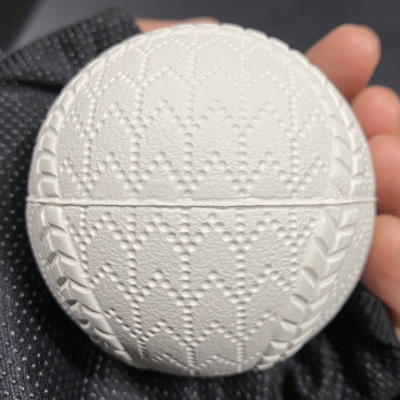 Japanese rubber hollow baseball A ball B ball, C ball adult student children's game with resistance hit M ball B ball