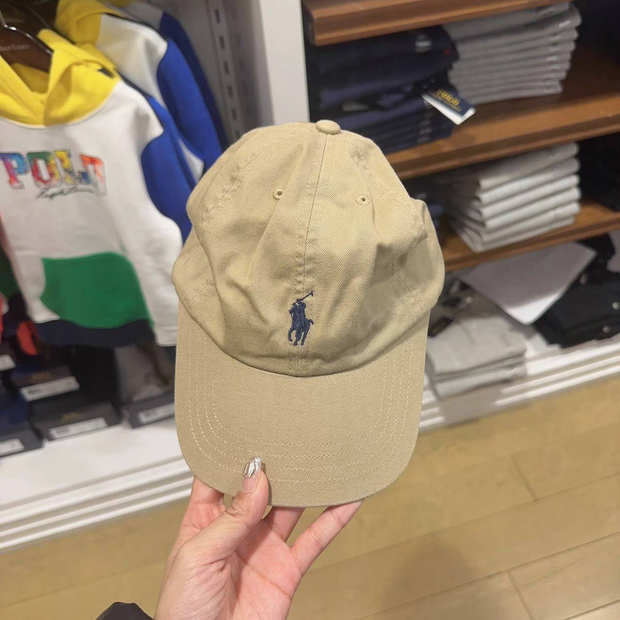 Spot R l Alph l Auren Laulun men and women couples the same duckling tongue baseball hat