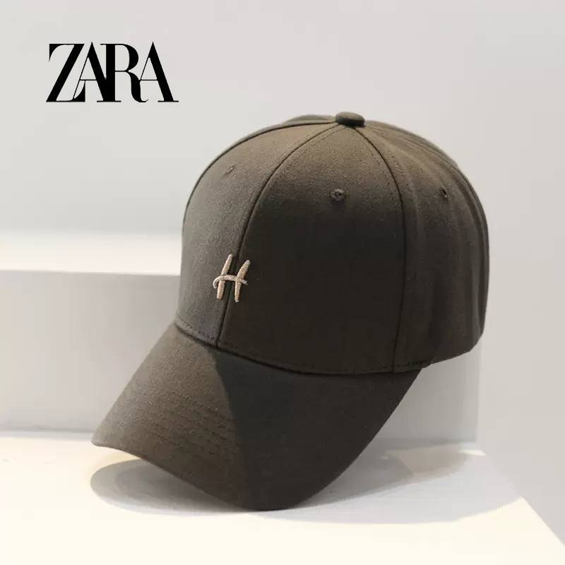 ZARA2023 new hard top -top baseball hat Men and women Korean version of the tide face face face small sun hat versatile duck tongue hat