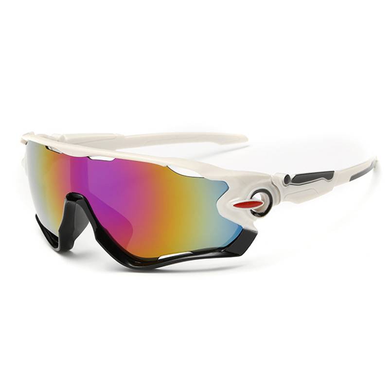 2024 new outdoor cycling glasses men's and women's sports running sunglasses bicycle windproof and colorful sunglasses
