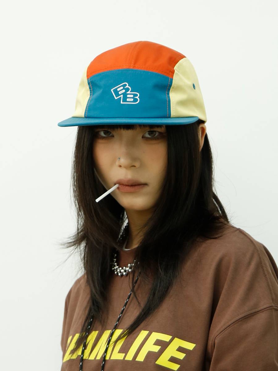 Beamlife original street wind, color matching duck tongue baseball skaters, fast -drying flat hats, men's and women