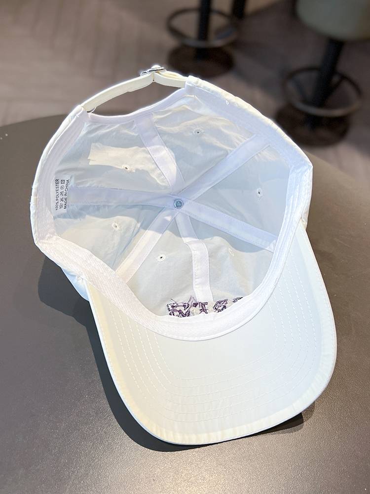 Outdoor travel sports running ultra -thin fast drying baseball cap men and women Korean embroidered sunscreen sunshade duck tongue cap