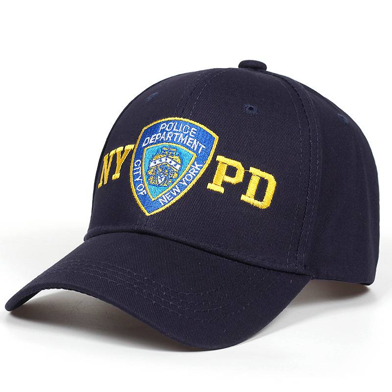 Tactical letter NYPD Outdoor Sunscreen Hat Baseball Caps Fashion Vientiane Duck Tongue Hat Riding Hat Group Hat