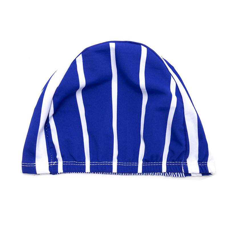 Polyester cloth swimming cap High elastic adult universal color independent packaging card paper hot spring swimming cap