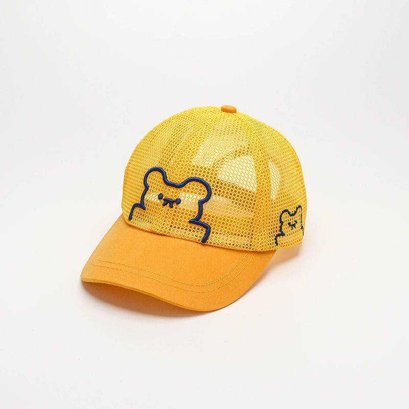 INS baby peaked hat summer breathable Internet cartoon children baseball hat Winnar male girl girl sunscreen sunscreen cooker tide