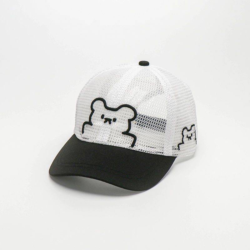 INS baby peaked hat summer breathable Internet cartoon children baseball hat Winnar male girl girl sunscreen sunscreen cooker tide