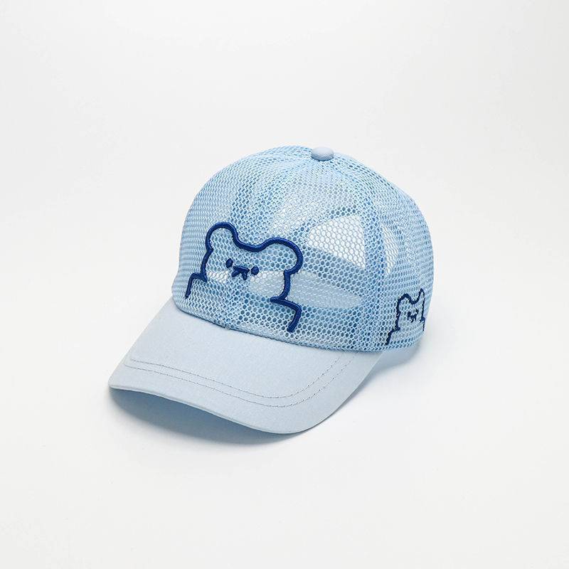 INS baby peaked hat summer breathable Internet cartoon children baseball hat Winnar male girl girl sunscreen sunscreen cooker tide