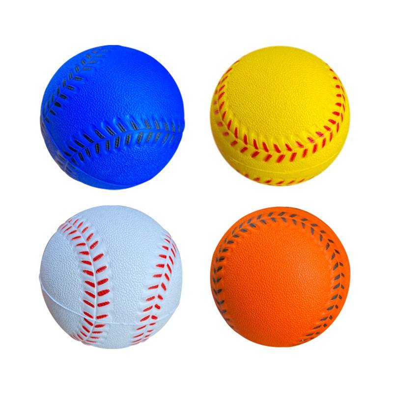 Pu sponge children's soft baseball baseball junior scholar safety training elementary school students practice ball to collect bags
