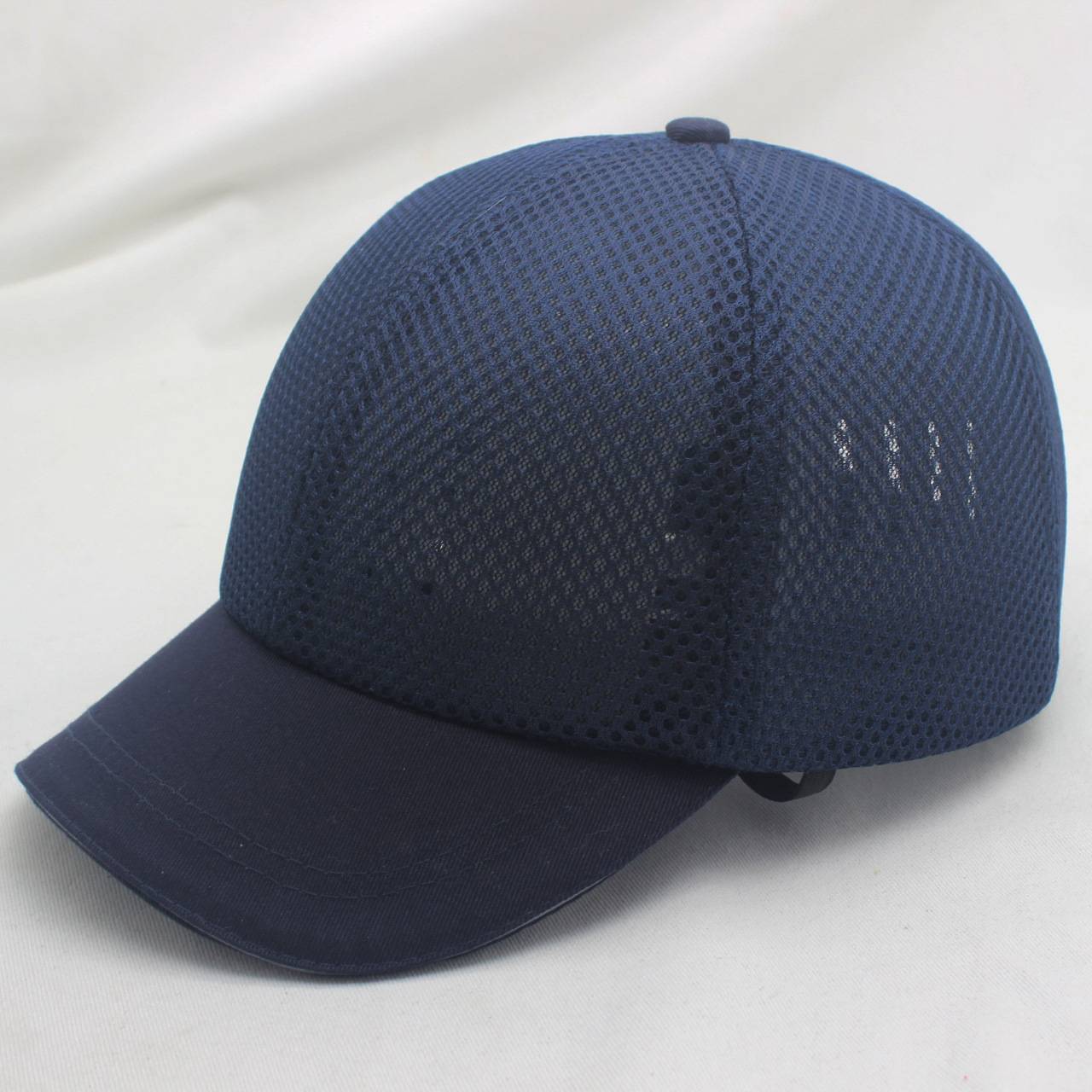 Grid safety cloth cap workshop hard shell helmet plastic lightweight protection anti -reused baseball hat