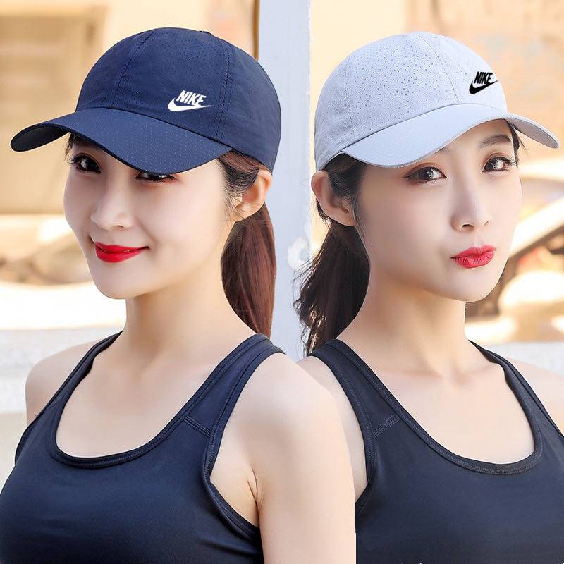 Nike Speed Hat Summer Men's Eye Baseball Female thin breathable outdoor running sports peak hat tide