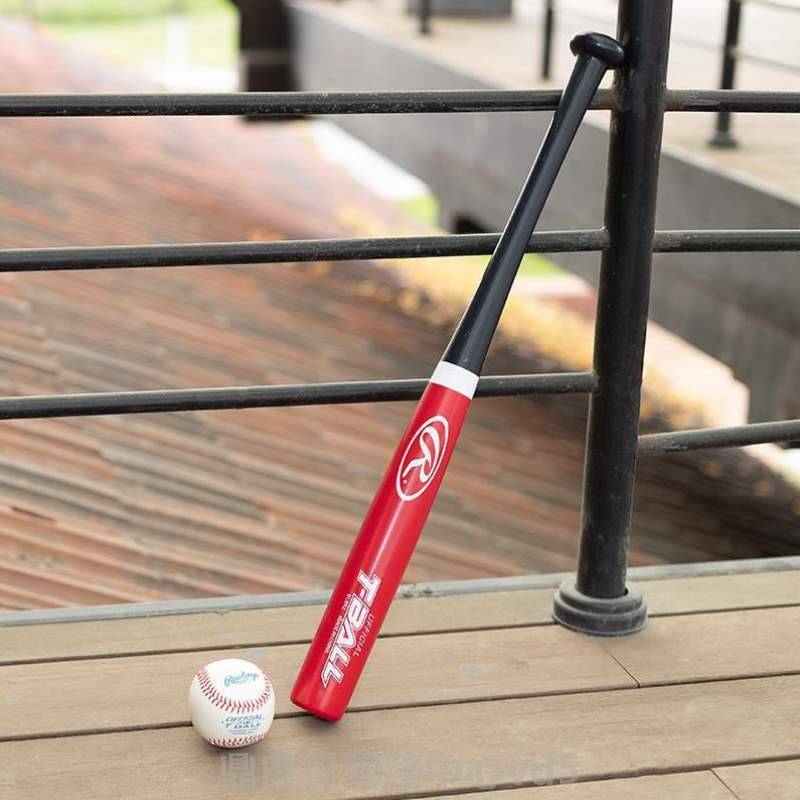 Teenagers playing with baseball bats