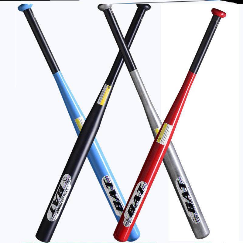 Children's baseball alloy kindergarten bar ball stick toy rubber props training set baseball stick