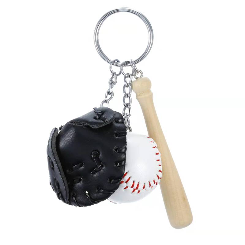 Baseball keychain Baseball Gift Award Memorial Baseball Flight Fan Products Festive Gift School Bag Pendant