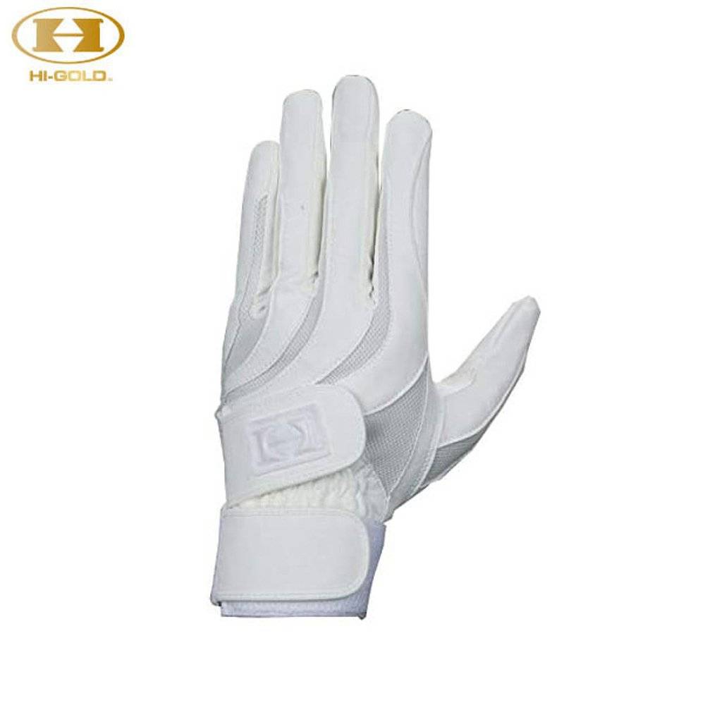 Japan Direct Mail Hi-Gold YH-100W Hanging Gloves Gloves White Baseball Baseball