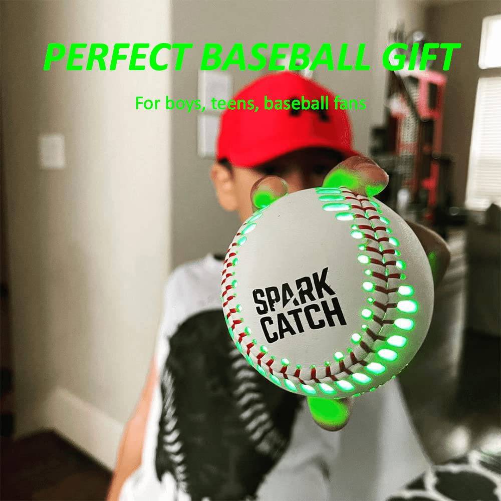 Spark Catch Nights Light Baseball Luminous Night Hard Training Practice Baseball Colorful LED Light