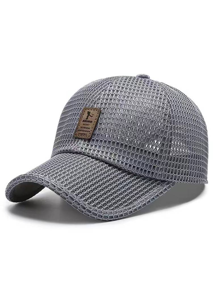 Hat Men's Summer 2024 New sunscreen, sunny hat, tide fishing baseball net cartridge breathable peaked hats female