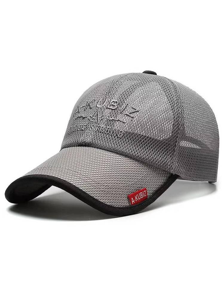 Hat Men's Summer 2024 New sunscreen, sunny hat, tide fishing baseball net cartridge breathable peaked hats female