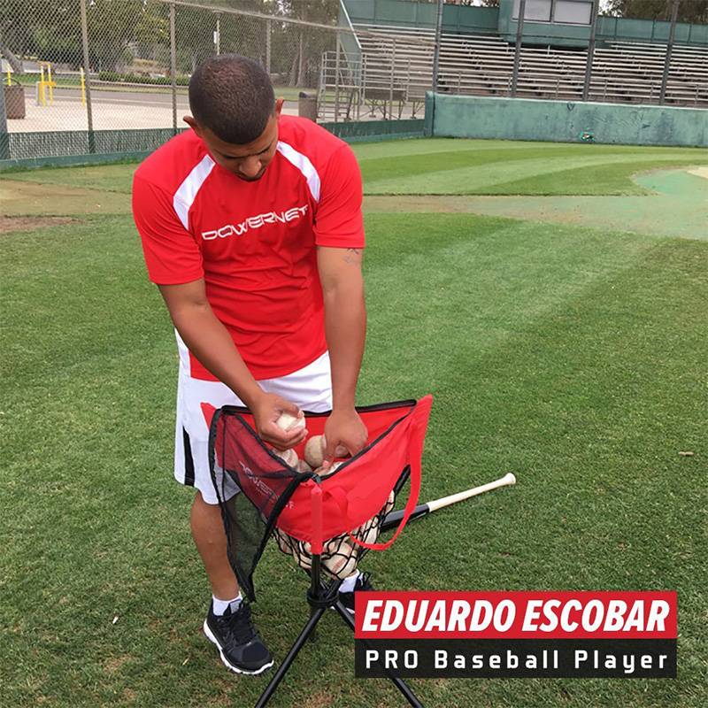 Portable baseball pocket network pocket Ball triangle rack strap zipper gathering basket simplicity baseball gaspiger
