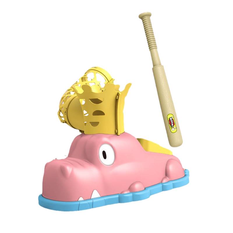 Children's feet ejection baseball toys outdoor parent -child interactive men and girls physical exercise baseball launcher
