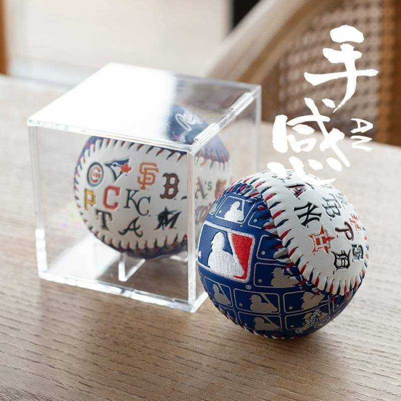 Hard 9 -inch collection Memorial Baseball Team Theme PVC Cork Core Core Festival Gift Show