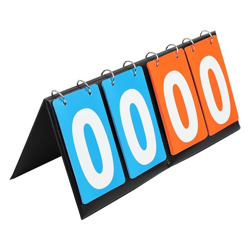 PU leather 4 -bit box -type scoring card