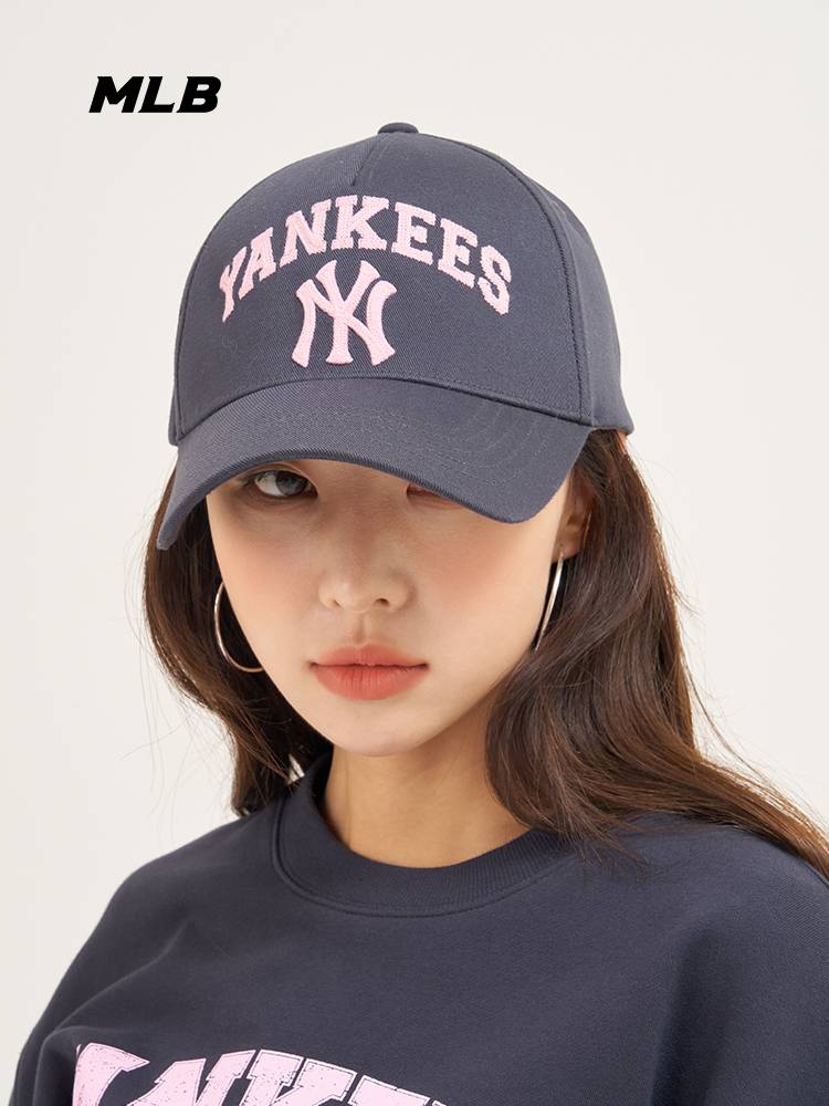 Mlb official men's and women's couple college wind hard top baseball cap leisure shading caps 23 spring and summer cpv03