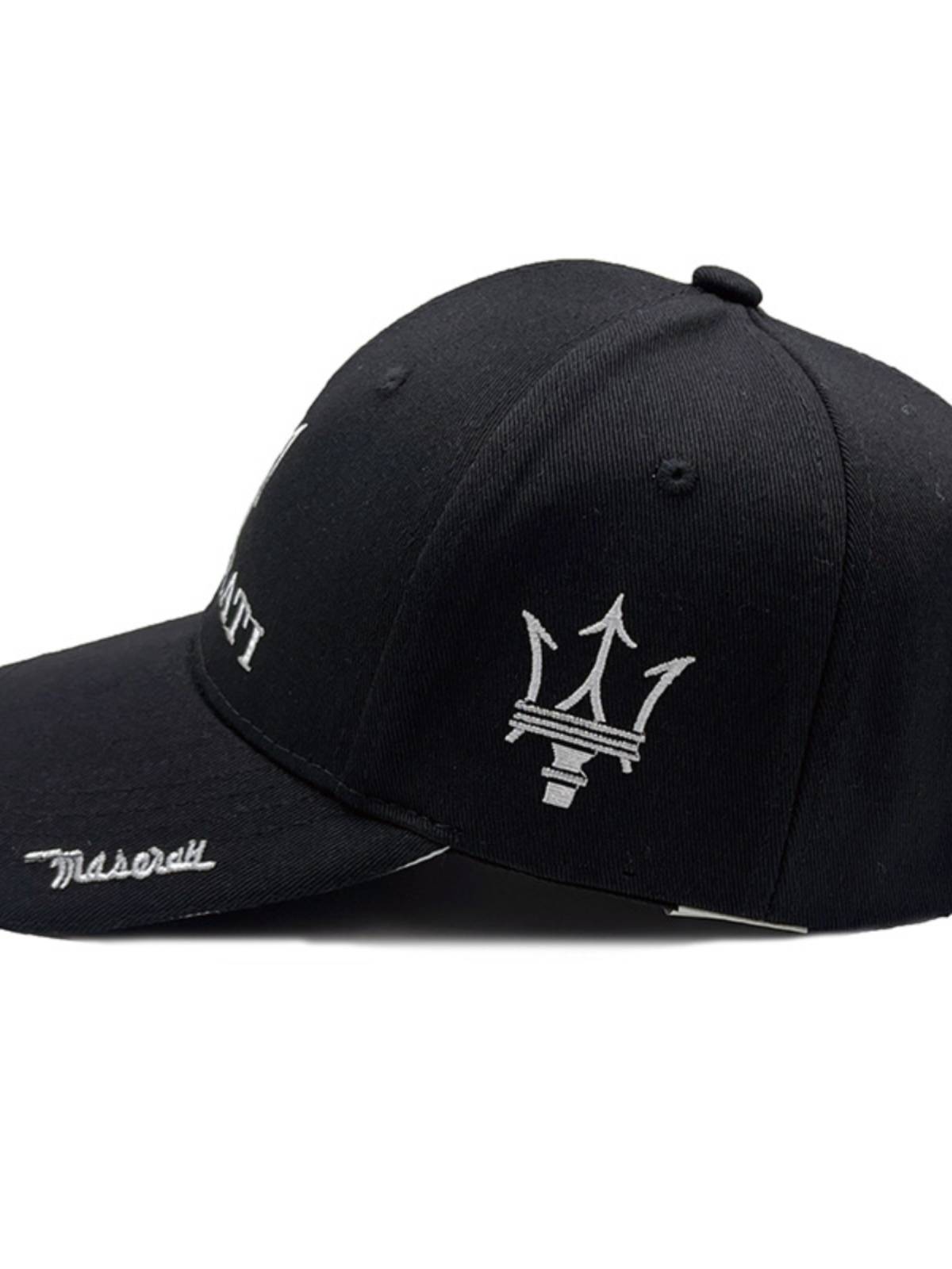 Maserati car logo bid embroidery driver hat racing baseball cap outdoor sports car gift peaked