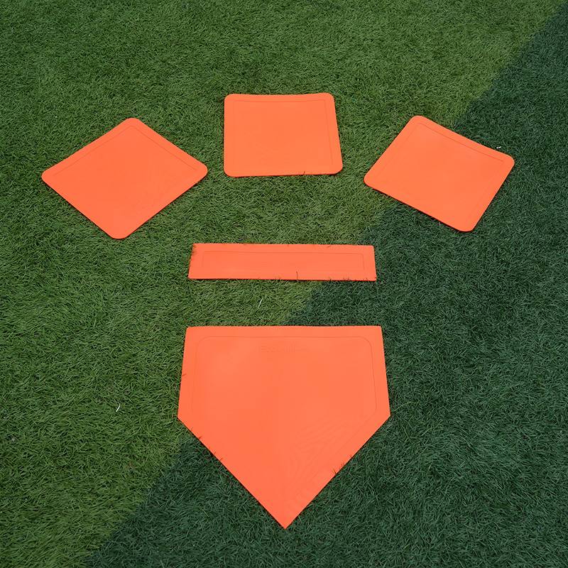 TPE baseball barrier board waterproof skate protection bag baseball game pitcher board base base base 5 -piece set