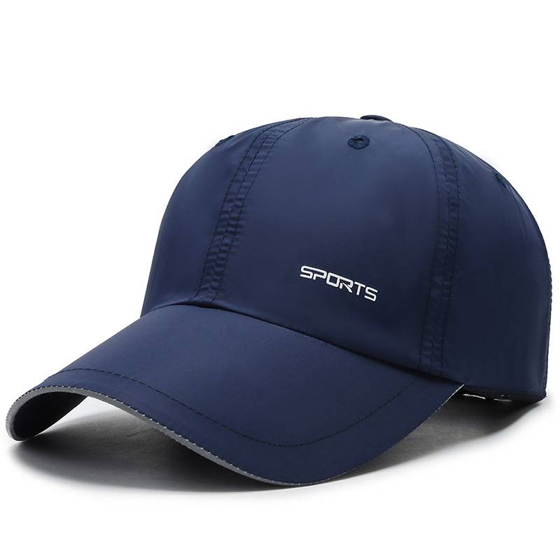 Men and women hats Summer Sun Casual Baseball Ding Gick Outdoor Sunscreen Speed Speed drying Motor breathable Muslin Hat