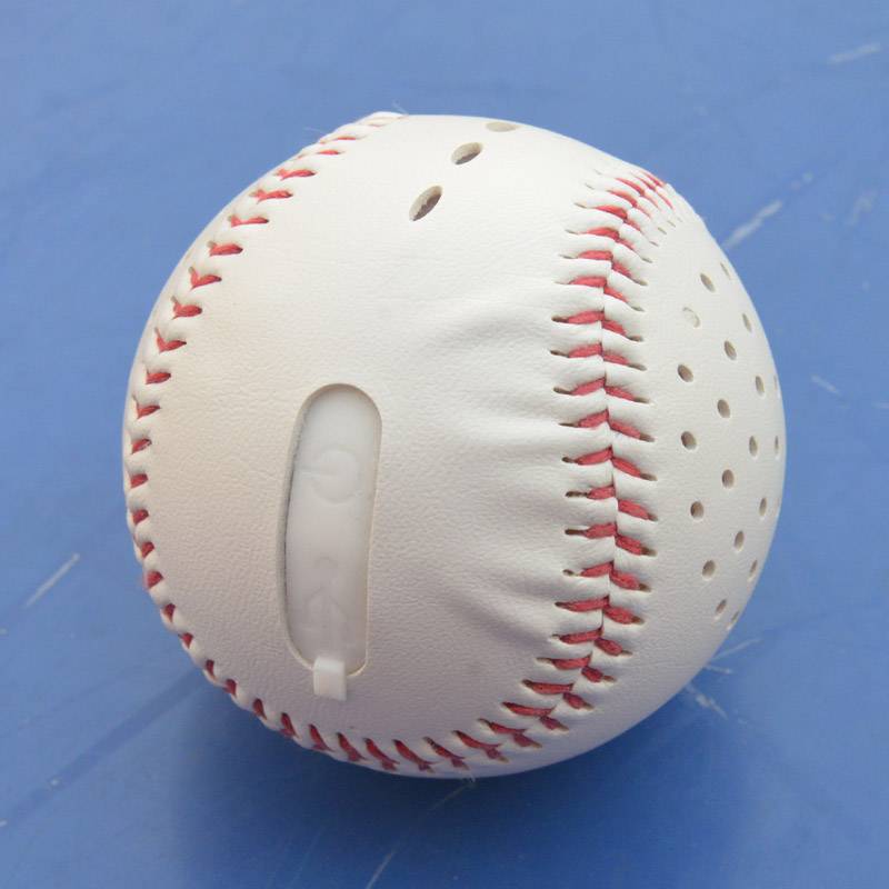 Six color light charging hard baseball (obvious folds)