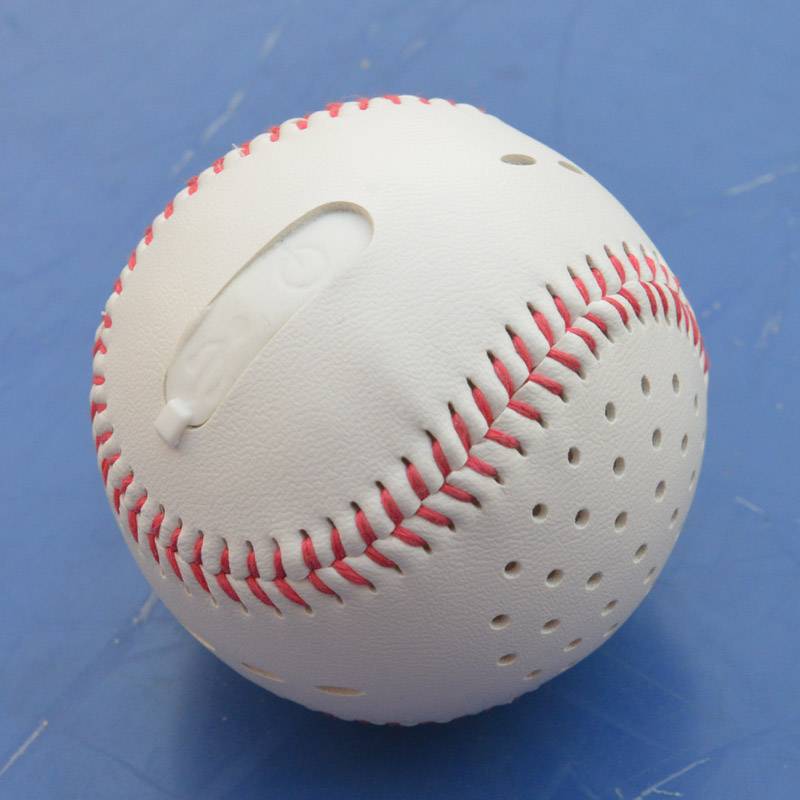 Six -colored light charging hard baseball (slightly fold)