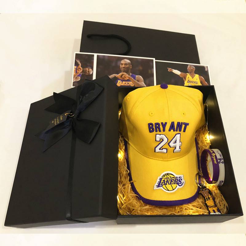 Kobe yellow hat gift box set