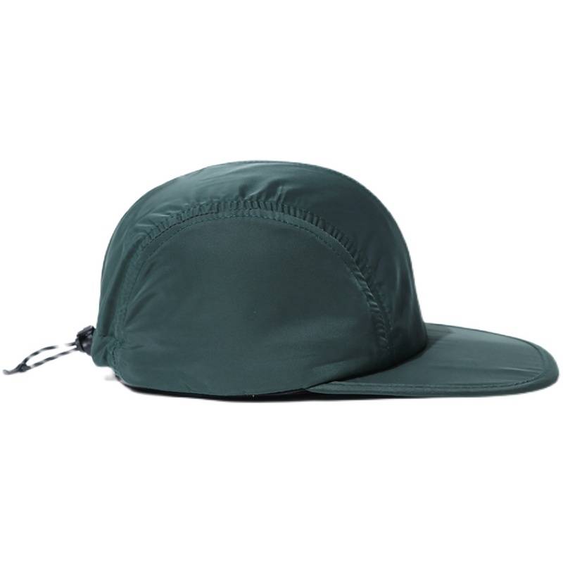 Summer flat hat Men's fast -drying baseball hat shading sunscreen hip hip hip hip slide hat female trendy big eaves duck tongue hat