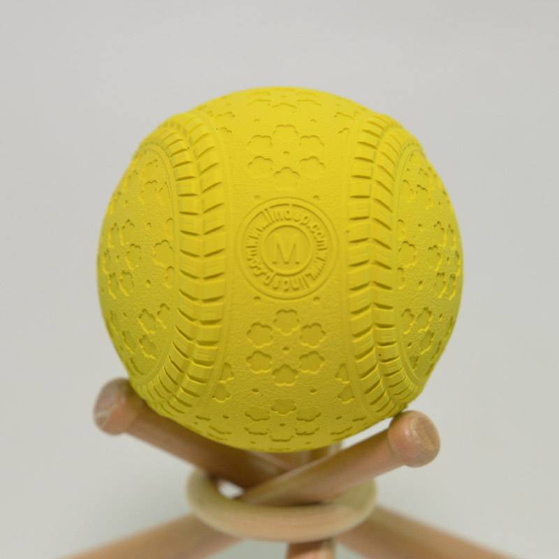 Japanese soft baseball game A/B/C ball new specifications hollow rubber ball M ball J -ball