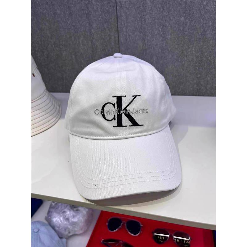 CK genuine purchasing baseball hat Jennie men and women new embroidery sunscreen can adjust denim peaked hats fisherman