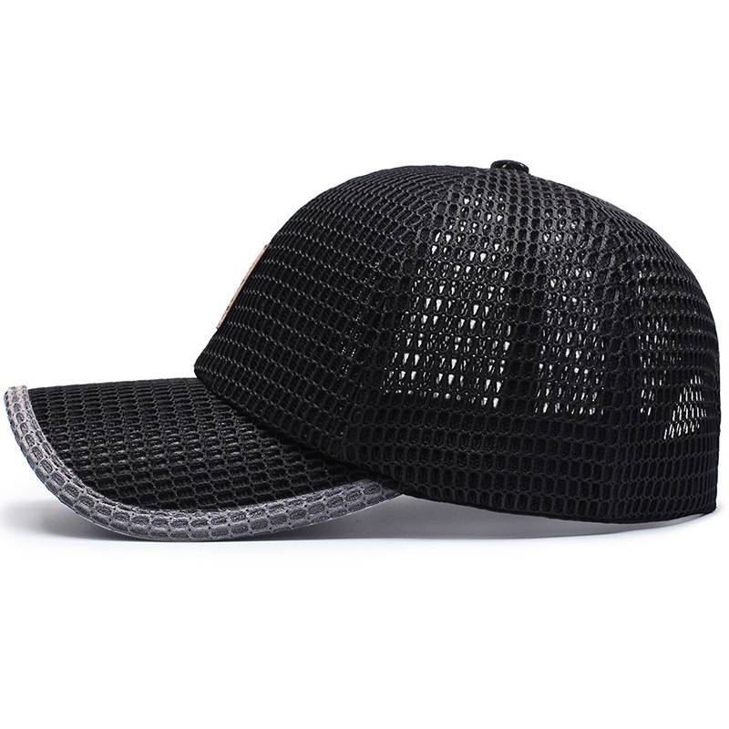 Bald head recommends summer net eye breathable after seal hat men's fishing duck duck tongue cap hair loss hair baseball cap female